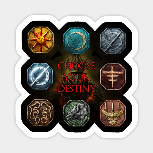 Choose your destiny Sticker by VicInFlight